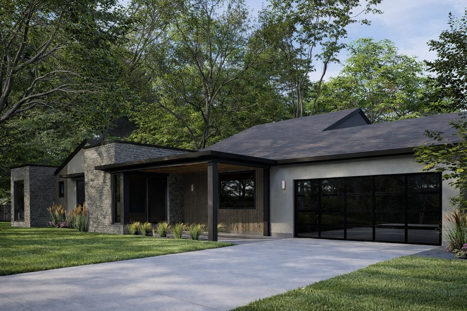 Naperville Major Home Transformation — front view